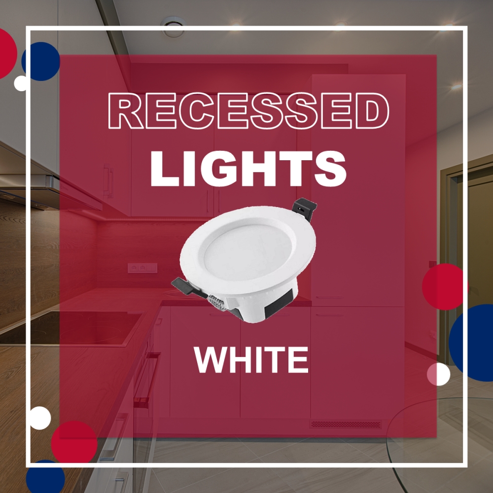 RECESSED LIGHTS WHITE 1