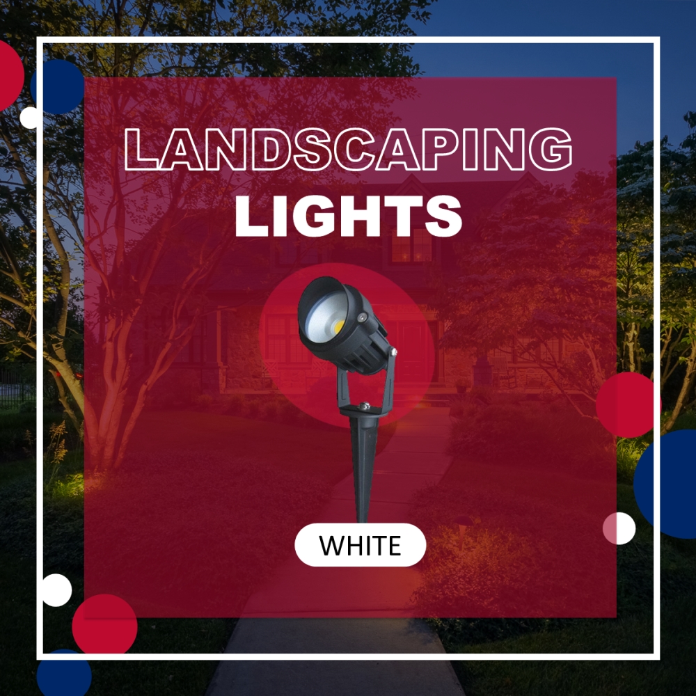 LANDSCAPING LIGHTS WHITE 1